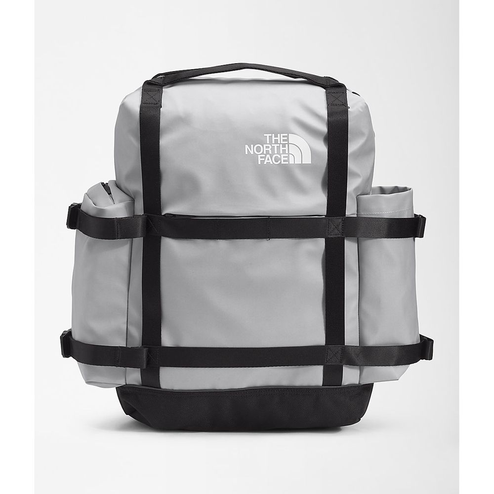 The North Face Backpacks Womens Australia - The North Face Commuter Pack—S Grey / Black (EQK-034796)